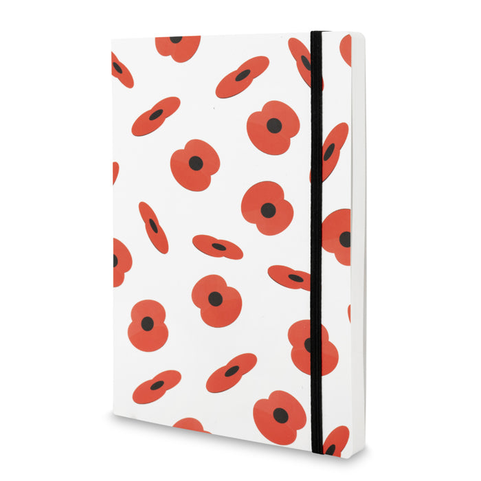 Royal British Legion Falling Poppies A5 Notebook