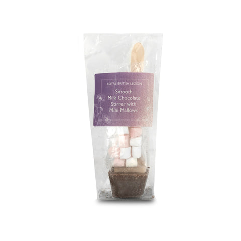 RBL Milk Chocolate Stirrer with Mini Marshmallows