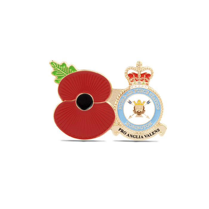 Service Poppy Pin RAF Honington
