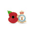 Service Poppy Pin RAF Woodvale
