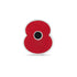 Red Enamel Poppy Lapel Pin