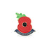 Lest We Forget Scroll Poppy Pin