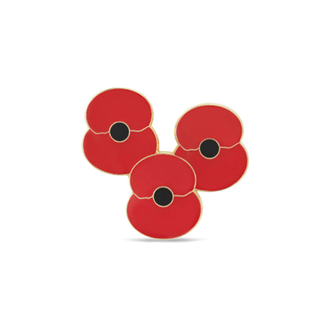 Poppy Trio Badge