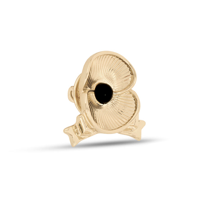 Poppy Bow Pin