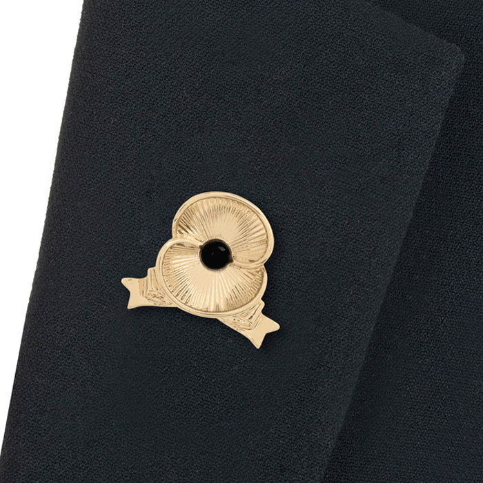 Poppy Bow Pin