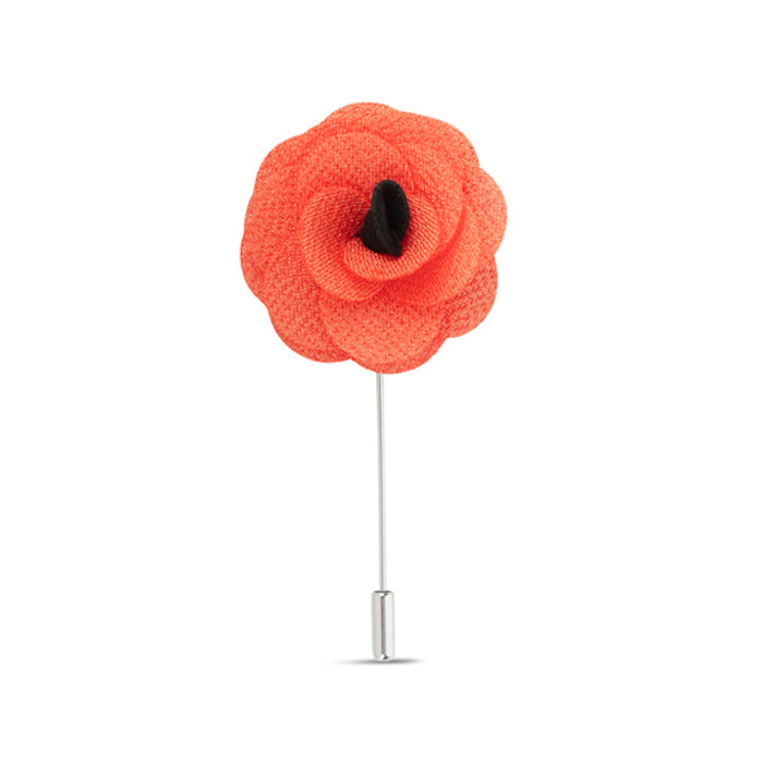 Fabric Poppy Pin