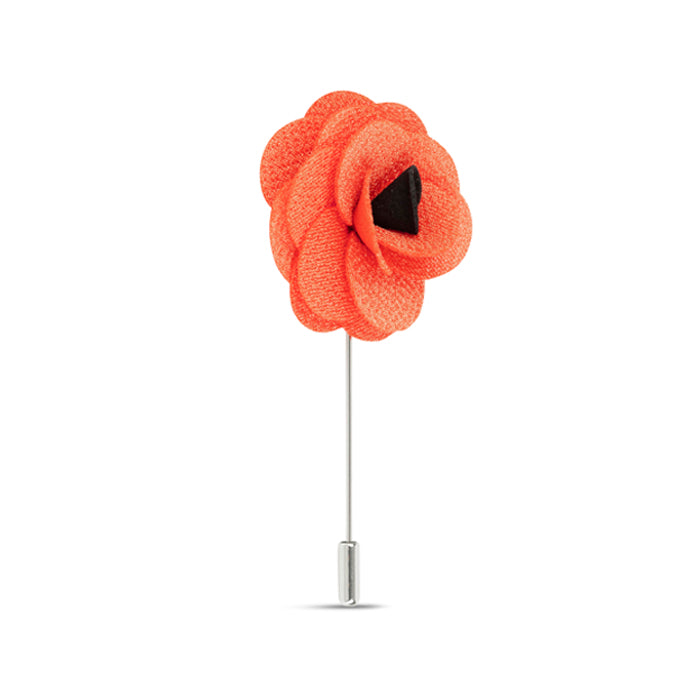 Fabric Poppy Pin