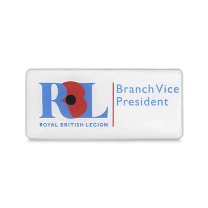 Members RBL Branch Vice President Badge