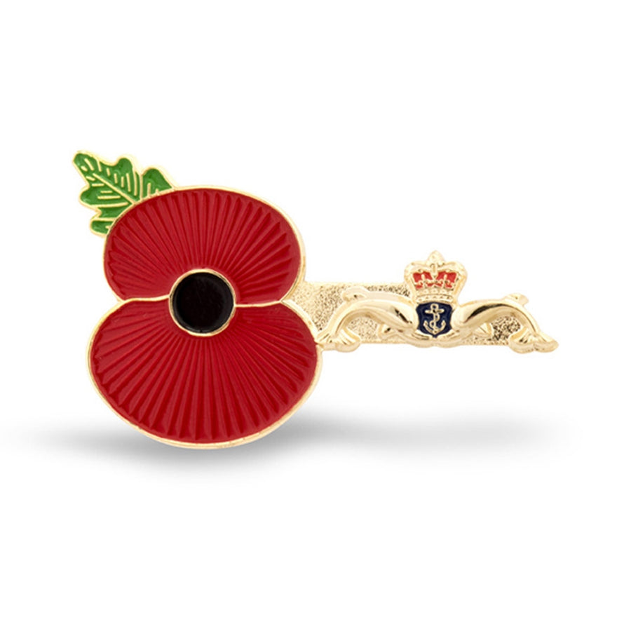Service Poppy Pin Submarine Service