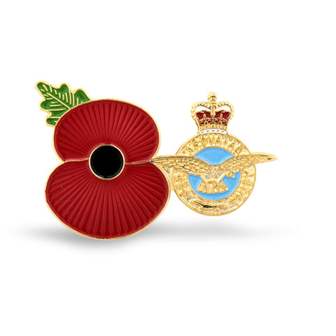 Service Poppy Pin Royal Air Force