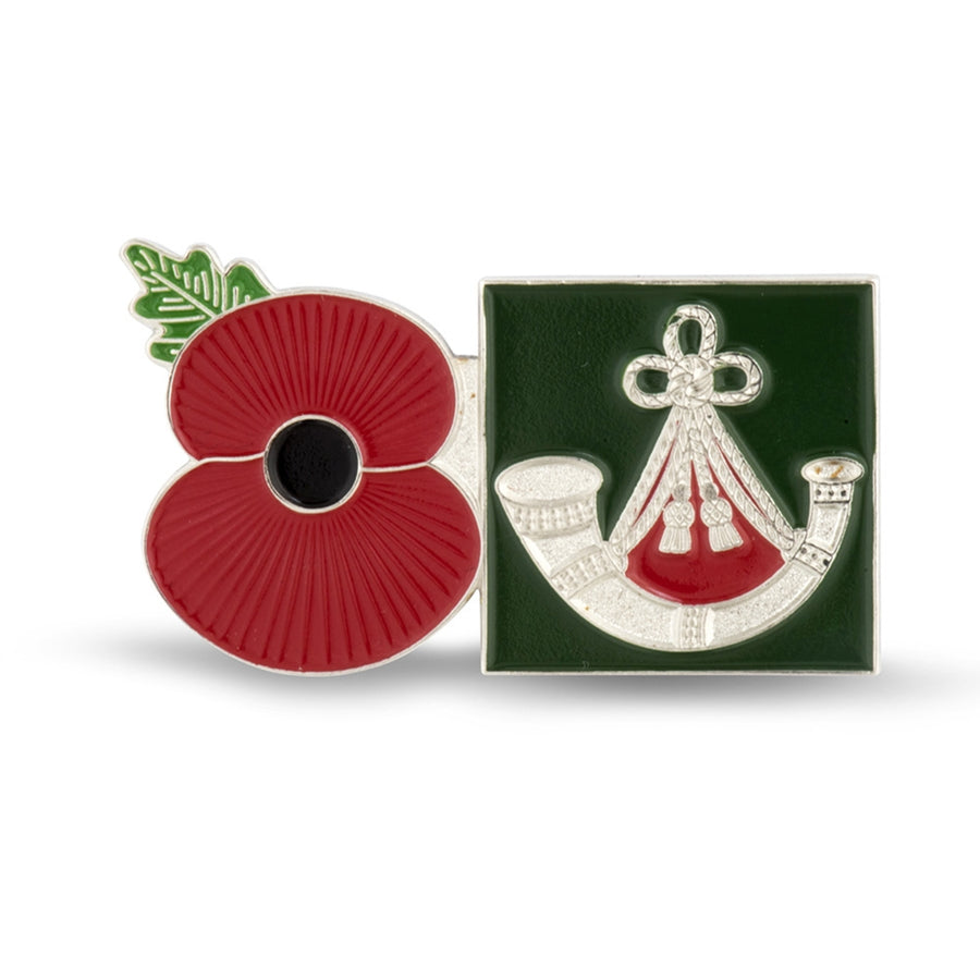 Service Poppy Pin Light Infantry