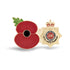 Service Poppy Pin Royal Corps Of Transport