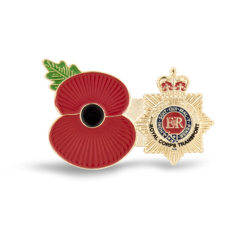 Service Poppy Pin Royal Corps Of Transport