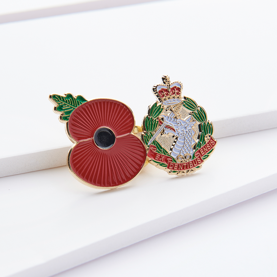 Service Poppy Pin Royal Army Dental Corps