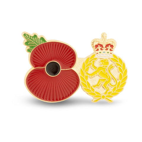Poppy Service Pin Womens Royal Army Corps