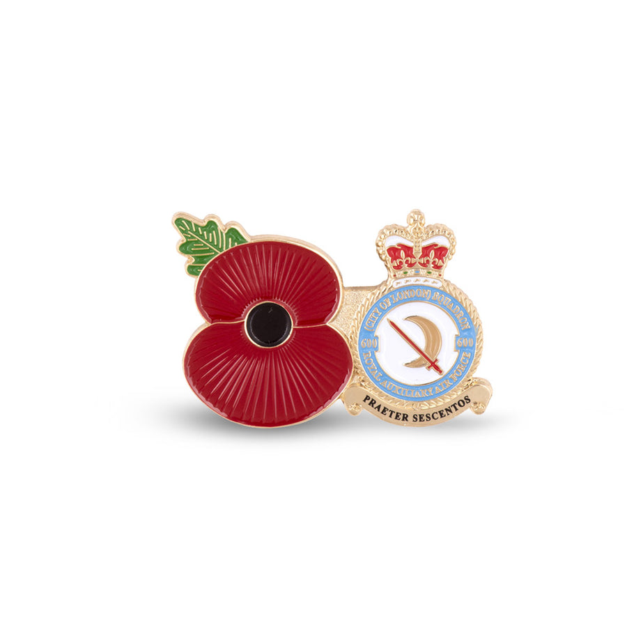 Service Poppy Pin 600 SQUADRON RAUXAF
