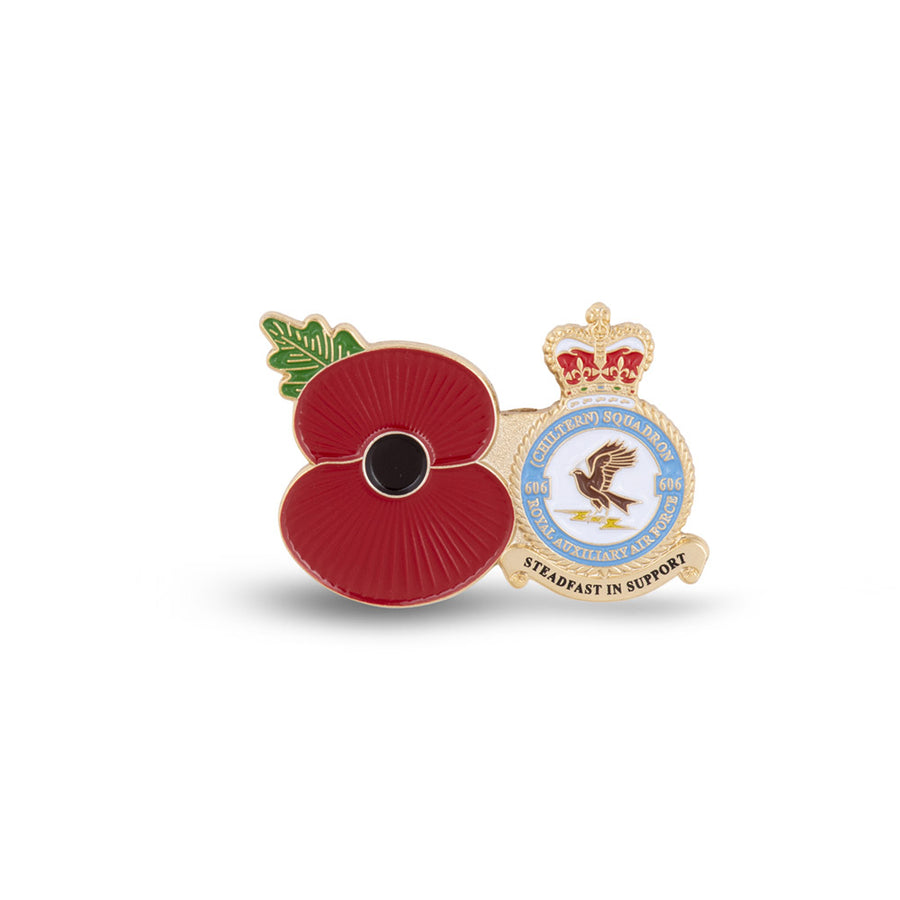 Service Poppy Pin 606 SQUADRON RAUXAF