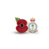 Service Poppy Pin 7644 SQUADRON RAUXAF