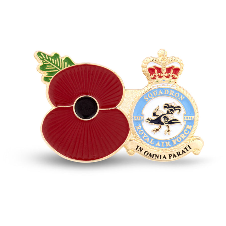 Service Poppy Pin XXIV SQUADRON