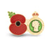 Service Poppy Pin The womens Land Army