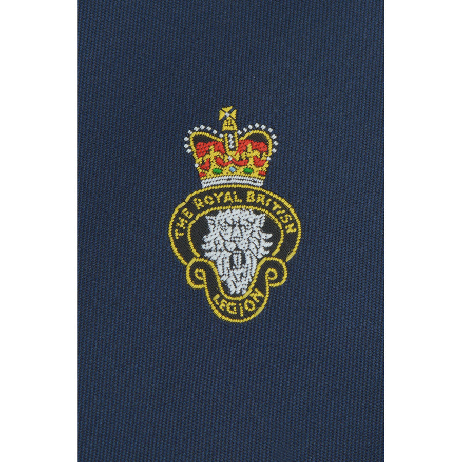 MEMBERS Single Motif Tie Navy