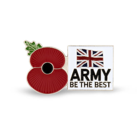 Service Poppy Pin Army