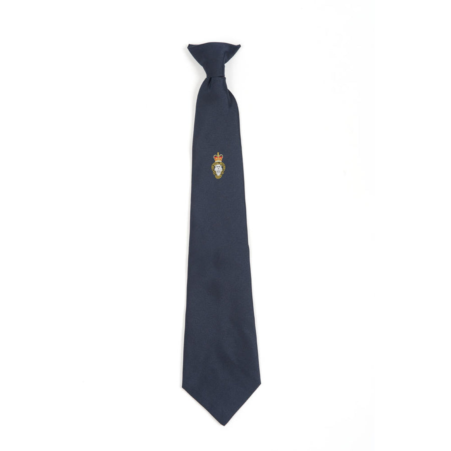 MEMBERS Single Motif Tie Navy
