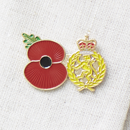 Poppy Service Pin Womens Royal Army Corps